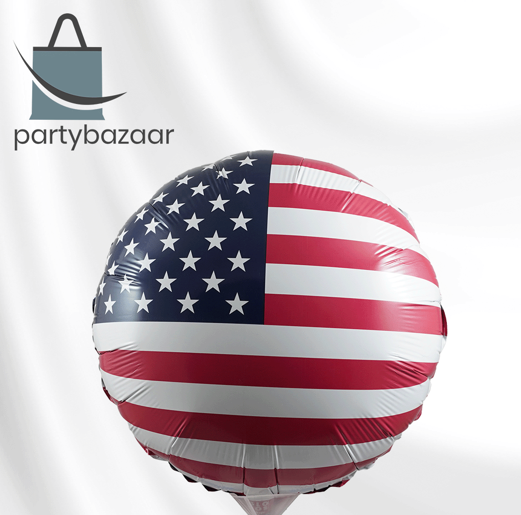 USA Round Balloon