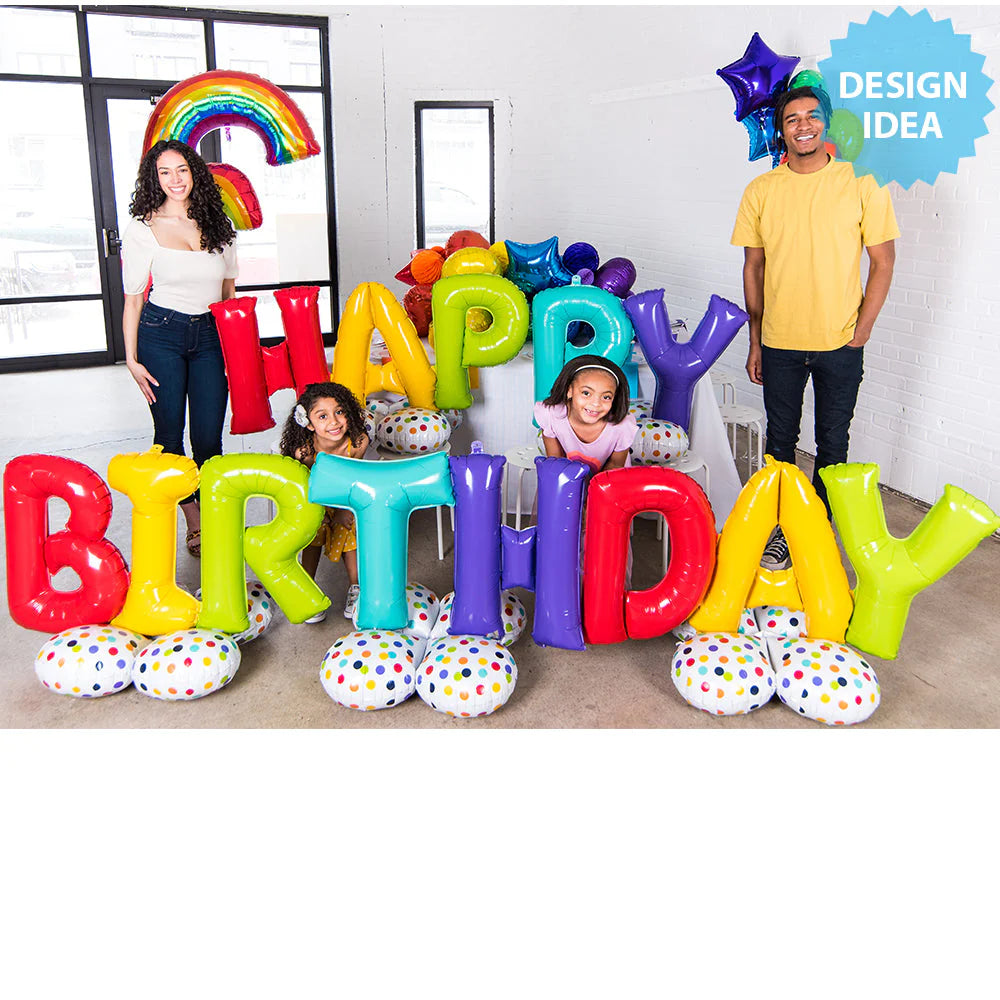 Air Loons Phrase Kits- Happy Birthday (Air-Filled)