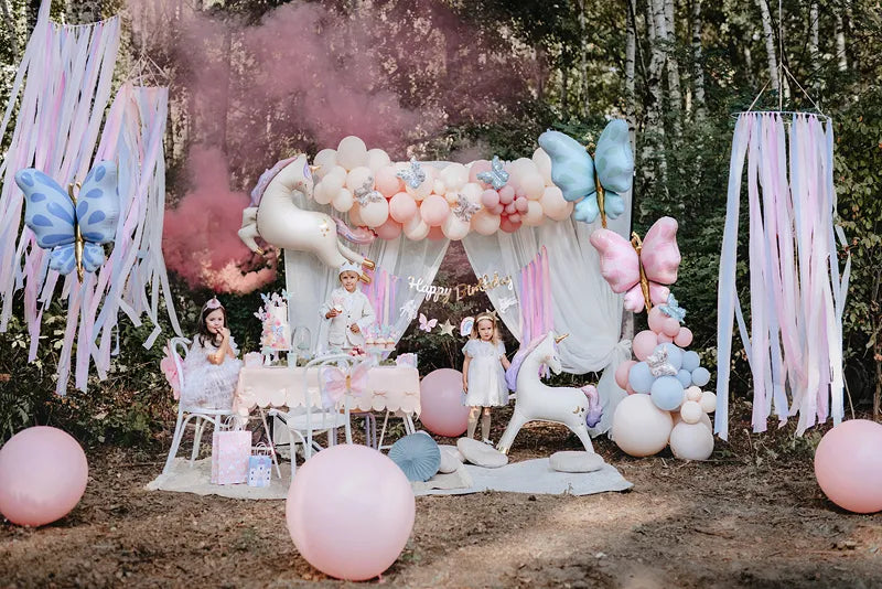 Foil Balloon Butterfly 69x69 cm Pink- (Helium)