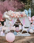 Foil Balloon Butterfly 69x69 cm Pink- (Helium)