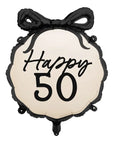 Foil Balloon Pill Happy ''50'' 47.5x45 cm