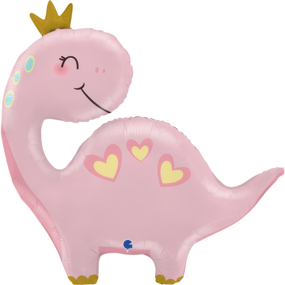 Pink Dinosaur Balloon