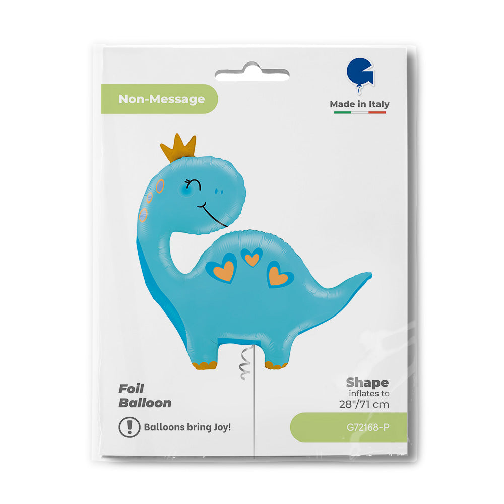 Dinosaur Blue Balloon 