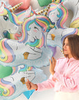 Macaron Unicorn Balloon