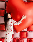 Foil Balloon Heart Red XXL(Helium)- 54 Inches