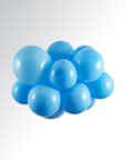 Pale Blue Latex Balloon (Helium/Air Filled) - 11 Inches