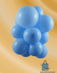 Periwinkle Latex Balloon (Helium/Air Filled) - 11 Inches
